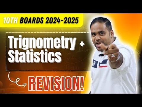 TRIGONOMETRY AND STATISTICS CLASS 10