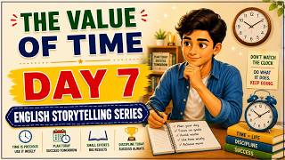 DAY-7 | The Value of Time | Easy English Stories | VEDA | DVM