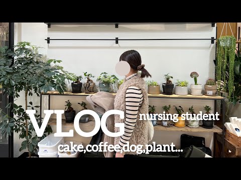 [vlog]息抜きした日☕️/就職活動と勉強✍️