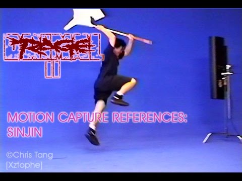 Primal Rage II Motion Capture References: Sinjin
