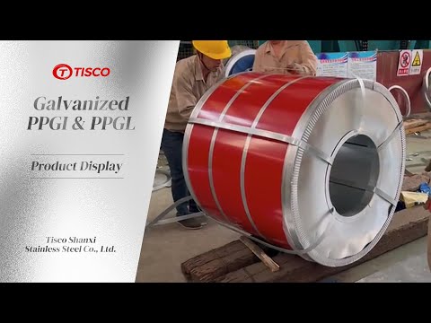 Color coated coil production process