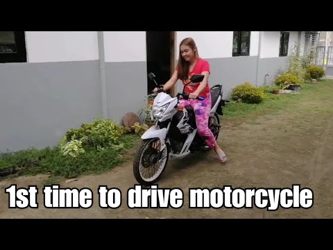 Kawasaki fury 125RR 1st time to drive motorcycle
