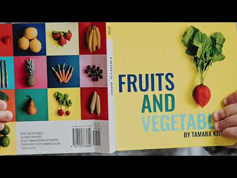 Fruits and Vegetables Book by Tamara Kenyon