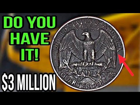 Most valuable Washington quarter dollars top 4 rare coins in the world worth a lot of money!