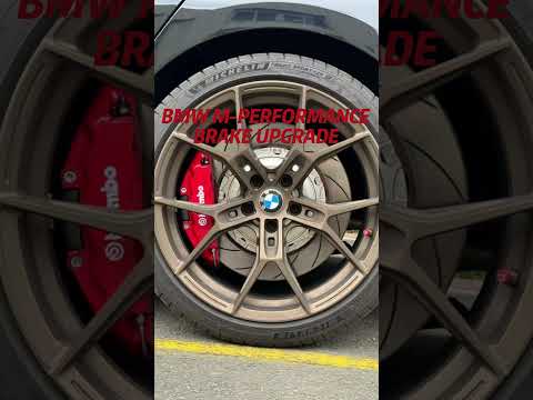 BMW 330 brake modification #bmwperformancecenter #brakeupgrade