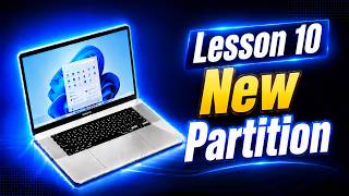Lesson 10 New Partition | Cashirka 10aad Computer Basic Ms Windows 11