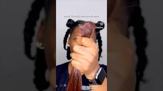 How to pull braiding extensions for braiding hair #protectivestyles #howto #storytime #braids