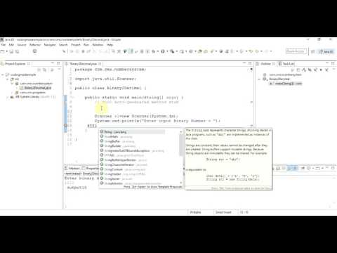 How to Convert Binary to Decimal in java in Hindi