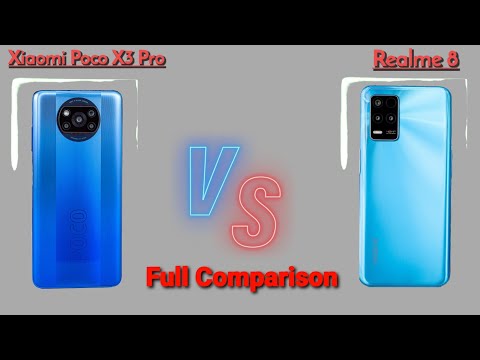 Xiaomi Poco X3 Pro VS Realme 8 Full Comparison