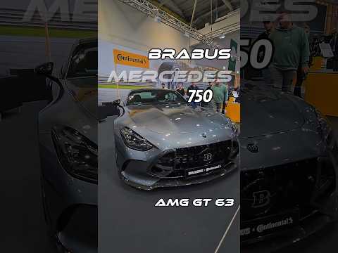 An AMG GT 63… but BRABUS said, not enough! The 750 #amggt63 #brabus #amg #mercedes #essenmotorshow