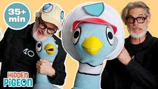 🐦 Read Along with The Pigeon to ALL His Books! 📚 | Mo Willems Book Marathon | Hidden Pigeon Channel