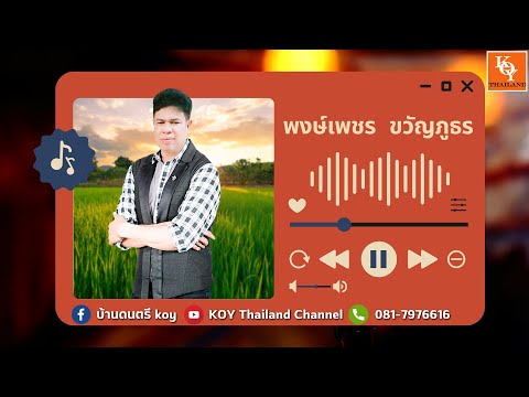 รวบรวมผลงานเพลงฮิต - พงษ์เพชร ขวัญภูธร (Audio) [ KOY Thailand ]