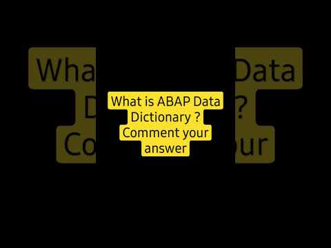 SAP ABAP Question 3 | Comment Your Answer |