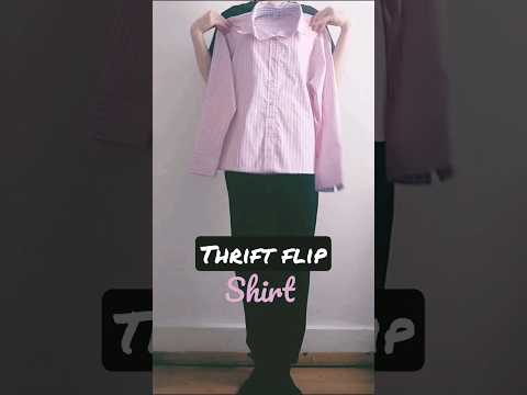 Thrift flip idea for Shirt #diy #sewing #sewinghacks #thriftflip