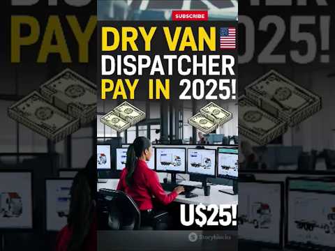 Dry Van Dispatcher Earnings in the USA! #dispatcher #trucker #dryvan #freightindustry #logistics