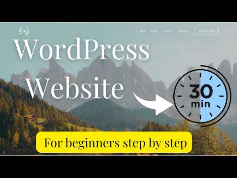 How to Build a Website with WordPress in 2025 (Step-by-Step for Beginners)