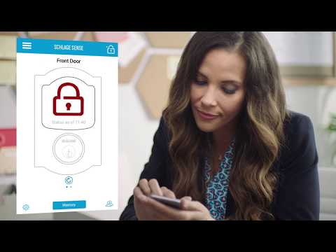 How To Access Your Schlage Sense™ Smart Deadbolt From Anywhere