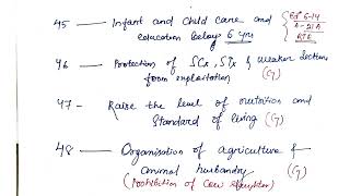 Polity-6 Directive Principles of State Policy (DPSP) in the Indian Constitution 
