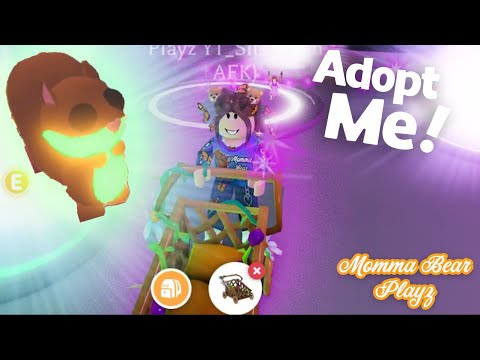 MAKING A NEON SQUIRREL IN ADOPT ME! (Momma Bear Playz) (Voice Reveal!) #roblox #adoptme
