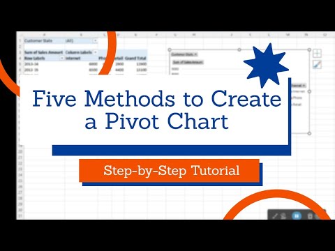 How to Create a Pivot Chart: Five Methods Step-by-Step Tutorial