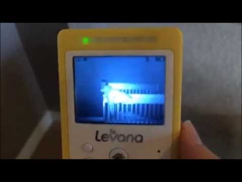Levana Video Baby Monitor Catches Baby Climbing Out of Crib