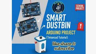 Smart Dustbin Arduino Project | Ultrasonic Sensor & Buzzer | School Project (Hindi/Urdu)