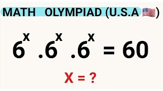 USA Mathematics Olympiad Exponential Equation 2025 | Math Olympiad question and answer  O'level #usa