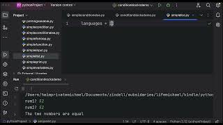 Simple List in Python