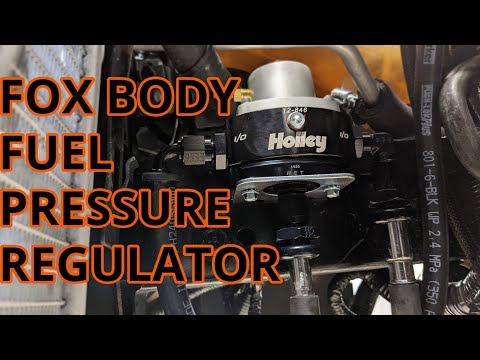 Fox body fuel pressure regulator kits for Coyote or LS using your stock fuel lines.