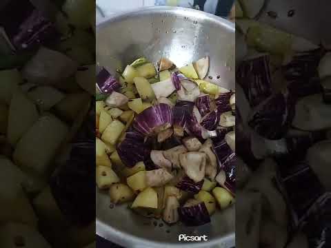 #potatobrinjalcurry #homemadefood