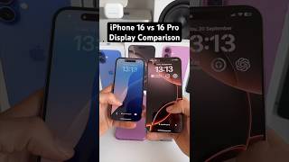 iPhone 16 vs 16 Pro Display | A Huge Difference?!