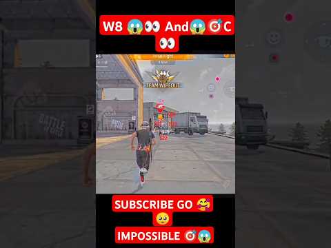 #freefire1V4 AWM HAKER😱🎯😈 #impossible #world w8 AND c #shortvideo #shorts #short #shortsviral #share