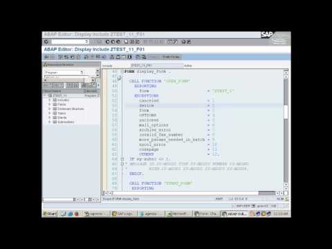 SAP Script - Part 4 - Day 28