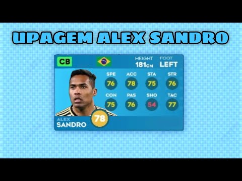 Upando o Alex Sandro (Novo reforço do Flamengo) - DLS 24