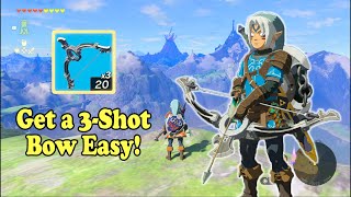 How to Easily Get 3 Shot Bows without Killing any Lynel in Zelda Tears of the Kingdom