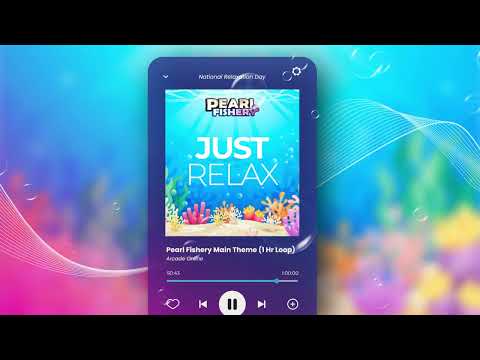 Relaxing Pearl Fishery 1H BGM Loop | Calming Arcade Game Soundtrack