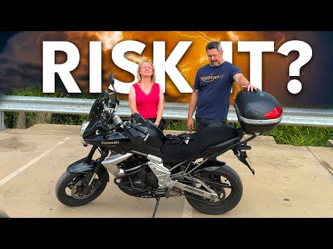Ride Cancelled! Would YOU Risk a Thunderstorm on a Motorbike?