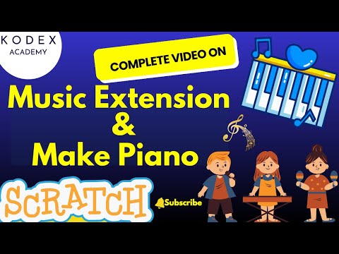 "🎵Build Your Own Piano in Scratch! | Step-by-Step Music Extension Tutorial 🎹" by Kodex Academy