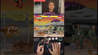 Guile vs Bison Exciting Round Agressive Bison #streetfighter #retrogaming #gaming #retro #capcom