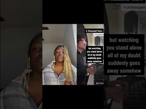 A Thousand Years cover by Malaysia #coversinger #tiktok #christinaperri