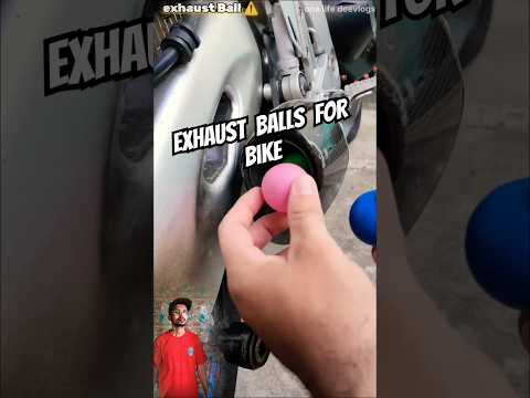 Exhaust Ball for bike 2025 | #foryou