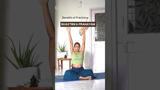 Benefits of Bastrika Pranayam | #yogameditation #yoga #yogapractice #youtubeshorts #shorts #short
