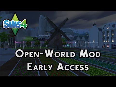 Sims 4 - Aviodora - Open World Mod - Early Access Teaser