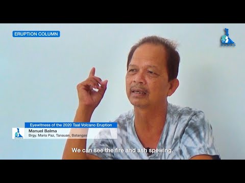Pagsasalarawan ng mga Panganib ng Bulkang Taal (Descriptions of Taal Volcanic Hazards in Tagalog)