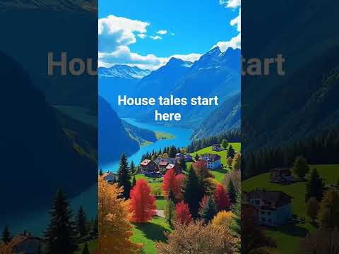 Nice Landscape of switzerland, perfect place for a house tale #housetale #home