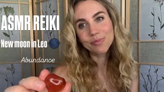 ASMR reiki for the new moon in Leo | Abundance