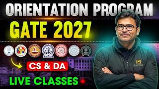 GATE 2027 Orientation Program | GATE CS and DA | Prof. Ravindrabau Ravula