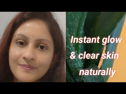 Benefits Of Fresh Aloe Vera For Skin | Instant Glow & Clrea Skin Naturally!