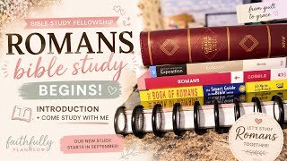 Romans: From Guilt to Grace 🤎 | Bible Study Introduction + Study With Me