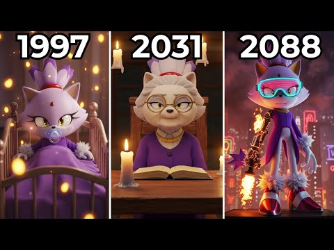 Evolution of Blaze the Cat